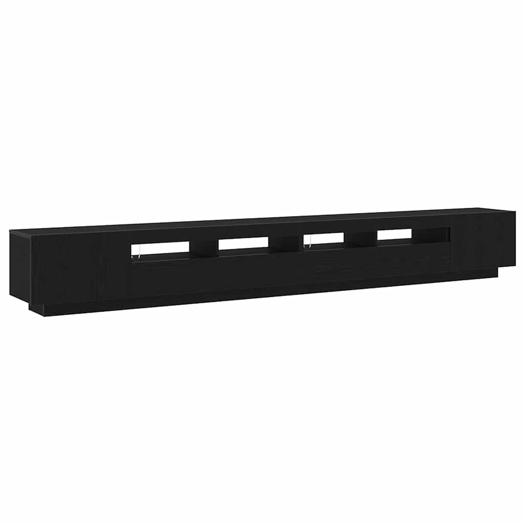 TV Cabinet Set 3 pcs Black 300 x 35 x 40 cm Engineered Wood