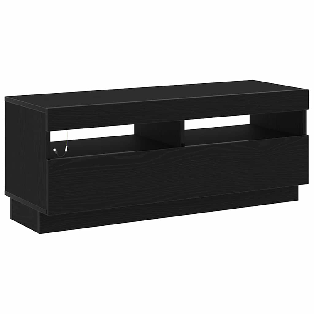 TV Cabinet Set 3 pcs Black 300 x 35 x 40 cm Engineered Wood