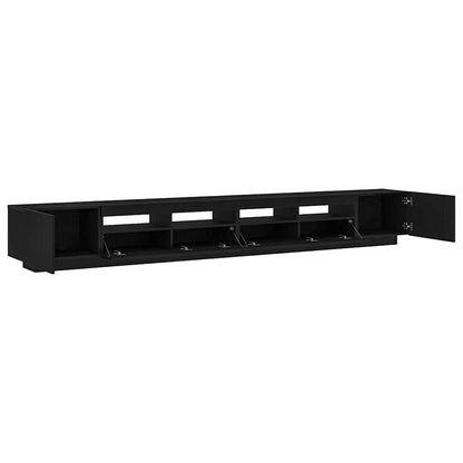 TV Cabinet Set 3 pcs Black 300 x 35 x 40 cm Engineered Wood