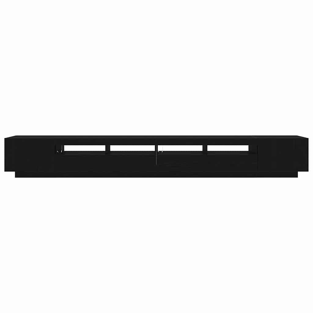 TV Cabinet Set 3 pcs Black 300 x 35 x 40 cm Engineered Wood