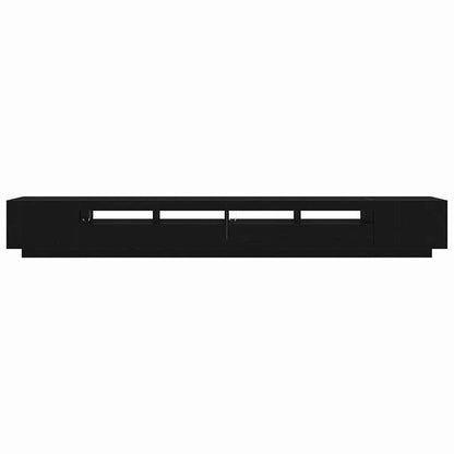 TV Cabinet Set 3 pcs Black 300 x 35 x 40 cm Engineered Wood