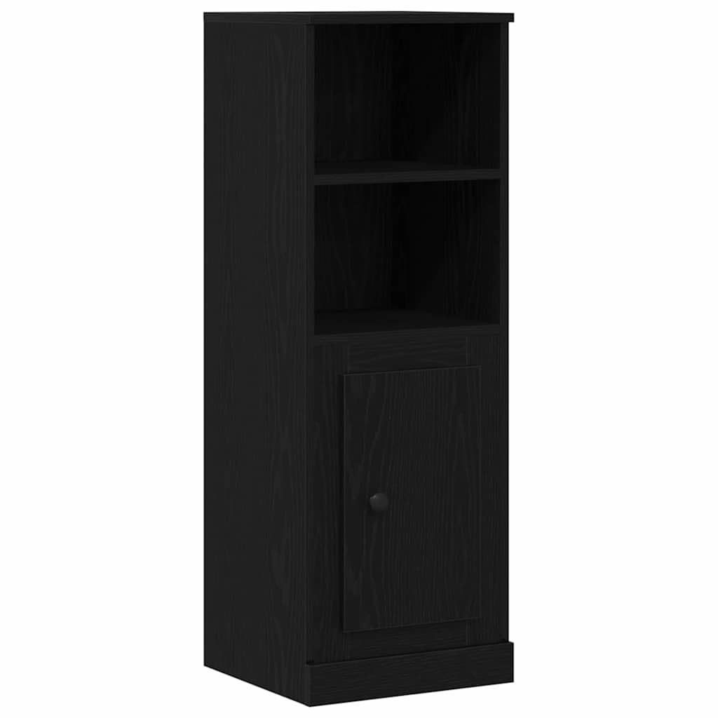 Highboard Black Oak 132 x 35.5 x 103.5 cm Engineered Wood