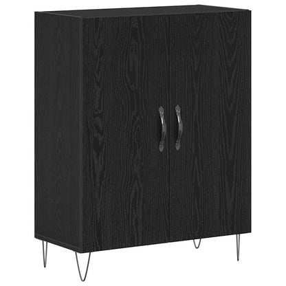 Highboard 2 pcs Black Oak 69.5 x 34 x 180 cm