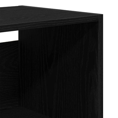 Highboard 2 pcs Black Oak 69.5 x 34 x 180 cm