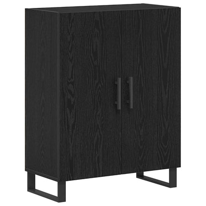 Highboard 2 pcs Black Oak 69.5 x 34 x 180 cm