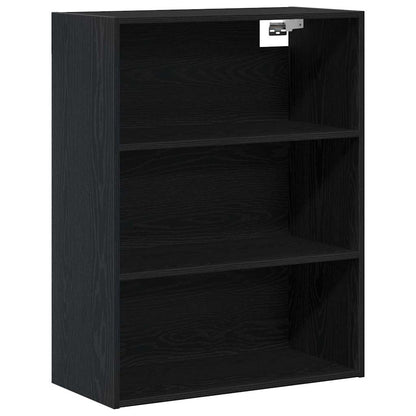 Highboard 2 pcs Black Oak 69.5 x 34 x 180 cm
