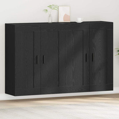 Wall-mounted Cabinet 2 pcs Artisan Oak 69.5 x 34 x 90 cm