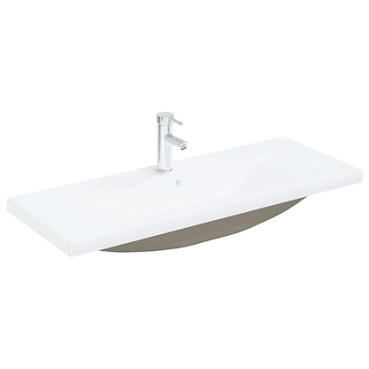 Bathroom Sink Cabinet Black Oak 100 x 39 x 62 cm