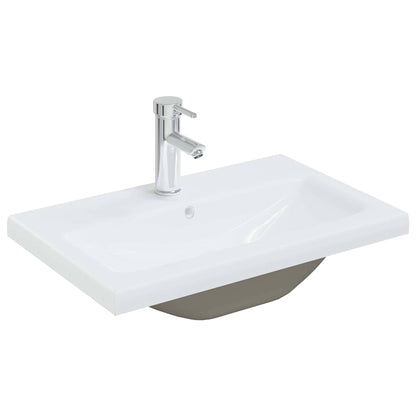 Bathroom Sink Cabinet Black Oak 60 x 39 x 62 cm Engineered Wood
