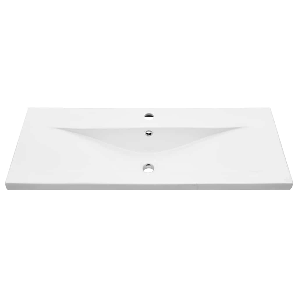 Bathroom Sink Cabinet Wall-mounted Black Oak 100 x 39 x 62 cm