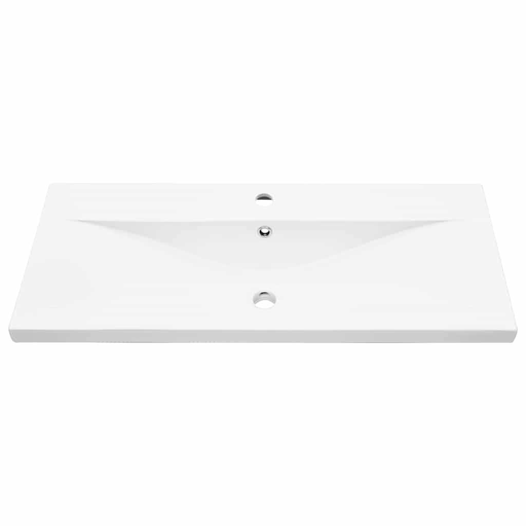 Bathroom Sink Cabinet Black Oak 90 x 39 x 62 cm Engineered Wood