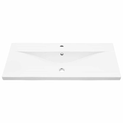 Bathroom Sink Cabinet Black Oak 90 x 39 x 62 cm Engineered Wood