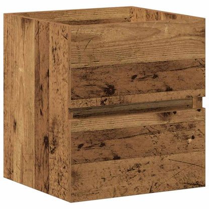Bathroom Sink Cabinet Black Oak 41 x 39 x 62 cm Engineered Wood