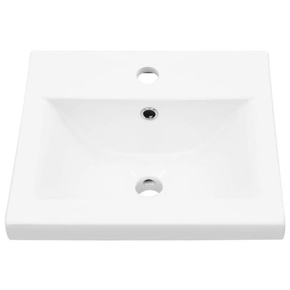 Bathroom Sink Cabinet Black Oak 41 x 39 x 62 cm Engineered Wood