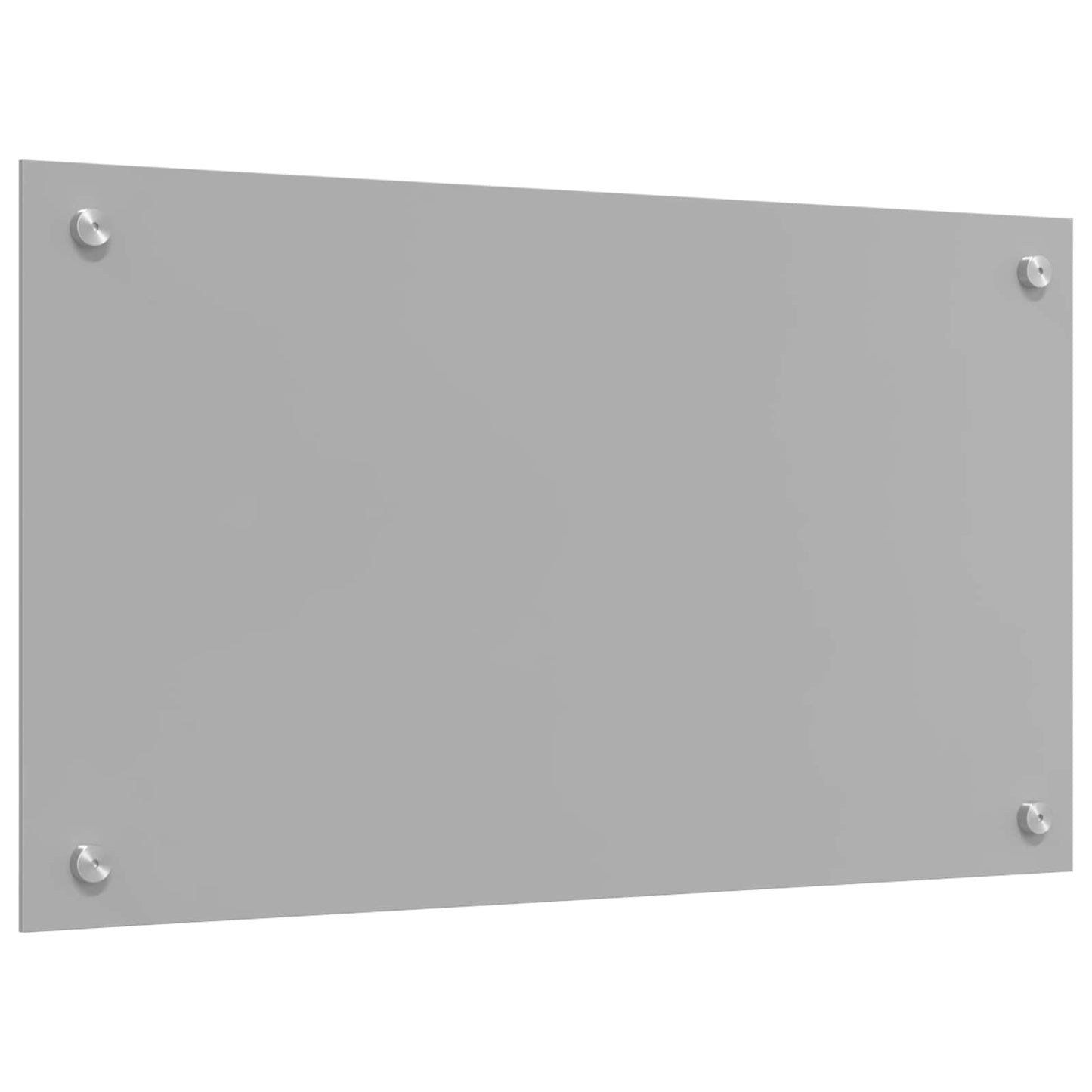 Kitchen Backsplash Light Grey 70 x 40 cm Tempered Glass