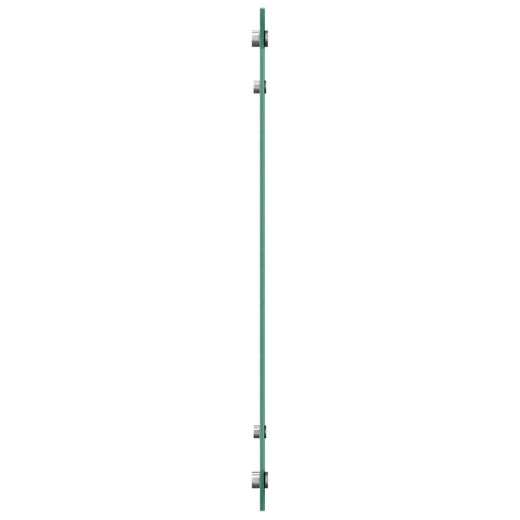 Kitchen Backsplash Light Grey 70 x 60 cm Tempered Glass