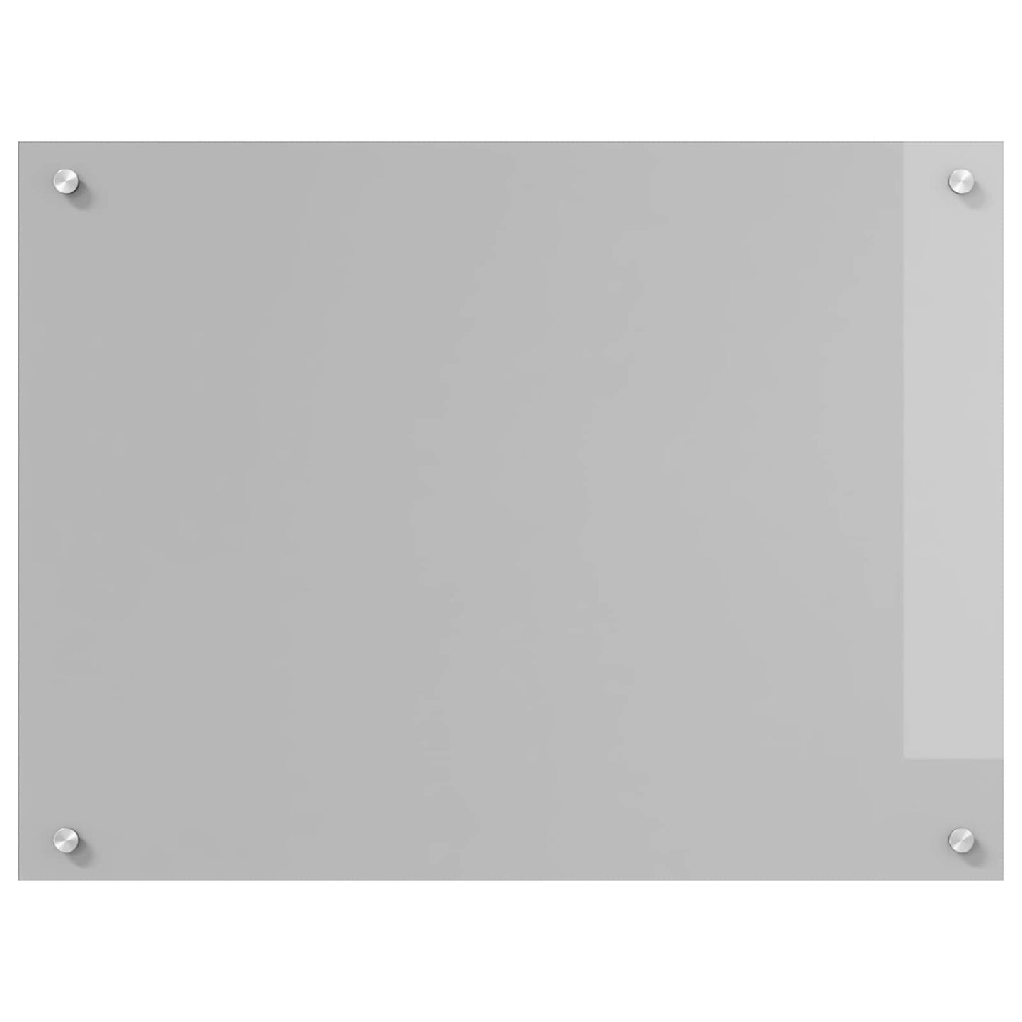 Kitchen Backsplash Light Grey 80 x 60 cm Tempered Glass