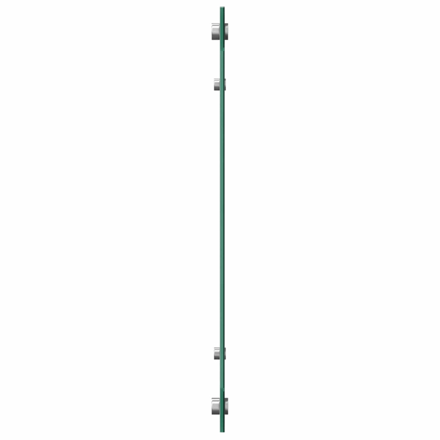 Kitchen Backsplash Light Grey 90 x 50 cm Tempered Glass