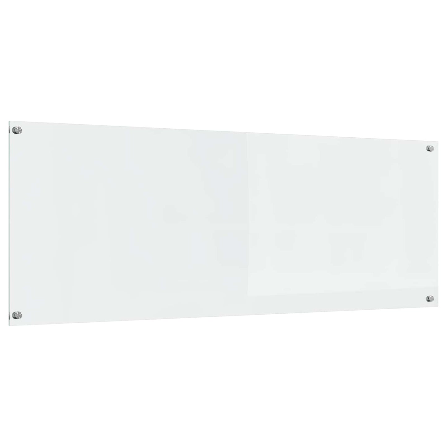 Kitchen Backsplash Transparent 110 x 40 cm Tempered Glass