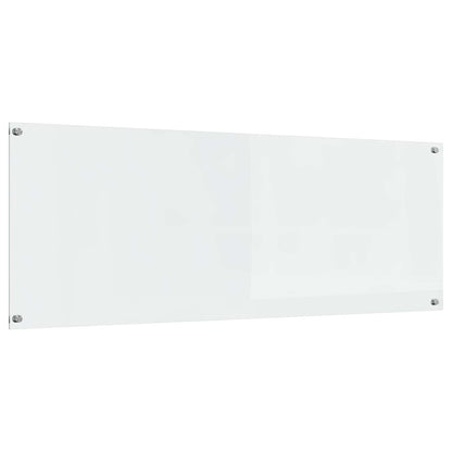 Kitchen Backsplash Transparent 110 x 40 cm Tempered Glass