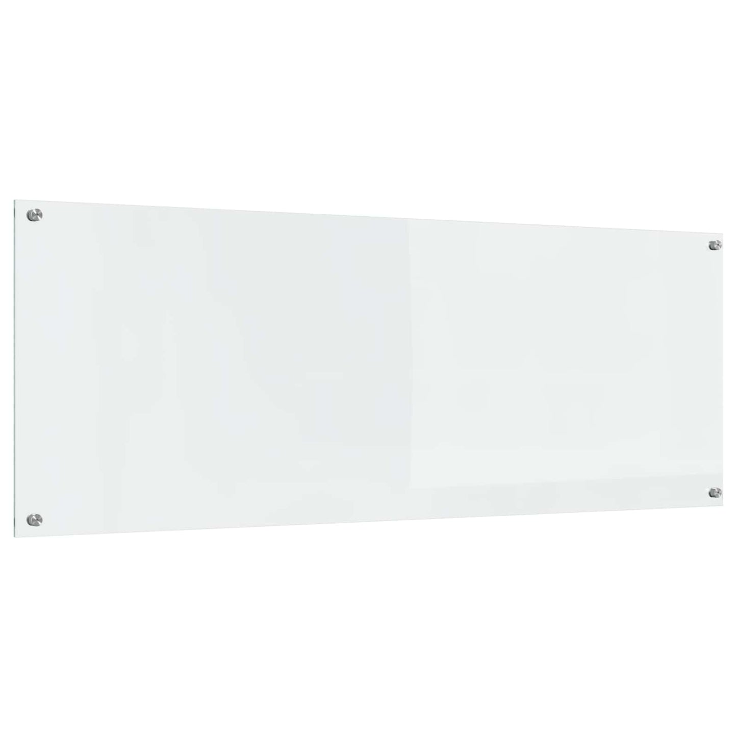 Kitchen Backsplash Transparent 110 x 40 cm Tempered Glass