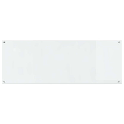 Kitchen Backsplash Transparent 110 x 40 cm Tempered Glass
