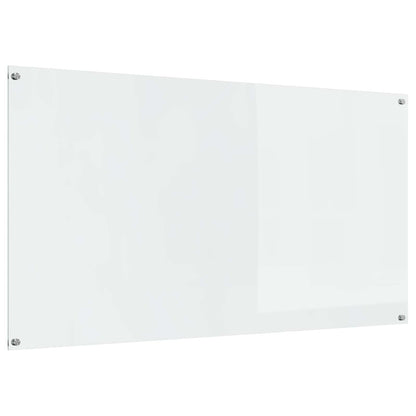Kitchen Backsplash Transparent 110 x 60 cm Tempered Glass
