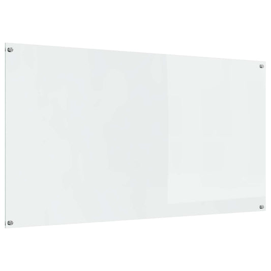 Kitchen Backsplash Transparent 110 x 60 cm Tempered Glass