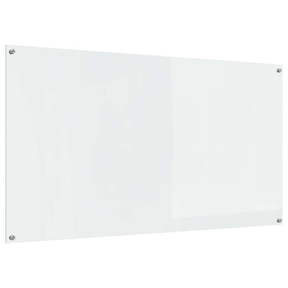 Kitchen Backsplash Transparent 110 x 60 cm Tempered Glass