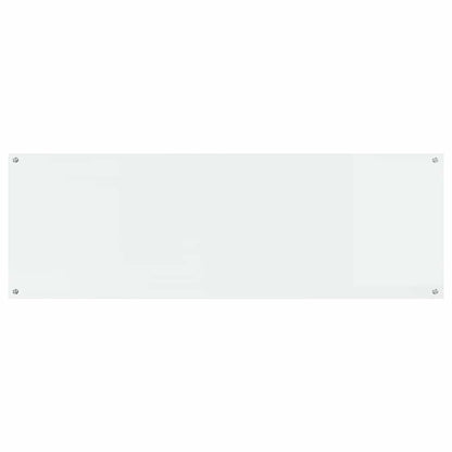 Kitchen Backsplash Transparent 120 x 40 cm Tempered Glass