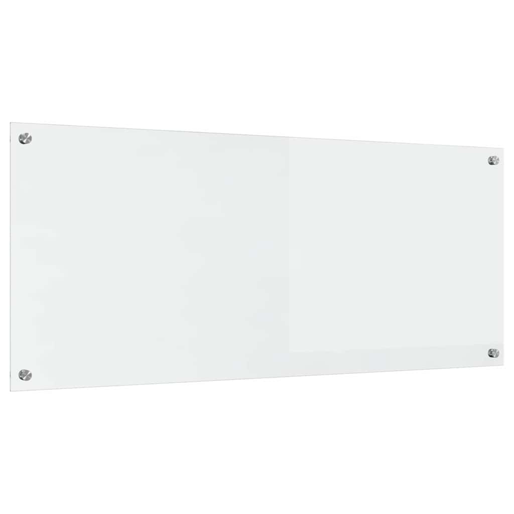 Kitchen Backsplash Transparent 120 x 50 cm Tempered Glass