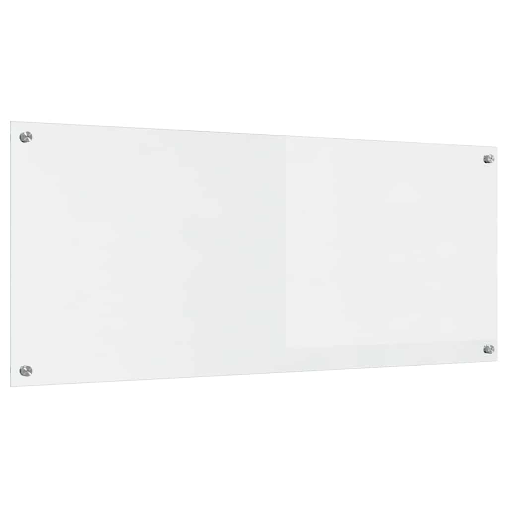 Kitchen Backsplash Transparent 120 x 50 cm Tempered Glass