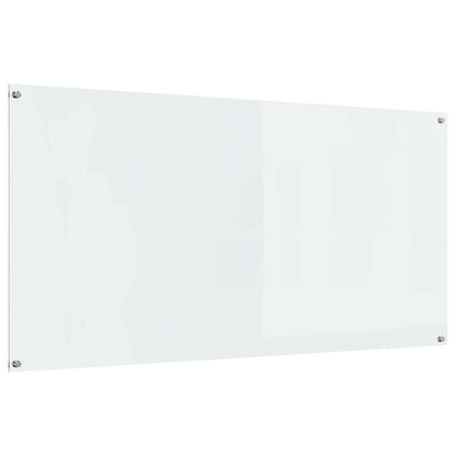 Kitchen Backsplash Transparent 120 x 60 cm Tempered Glass