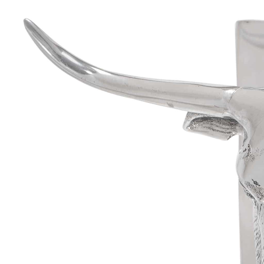 Bookends 2 pcs Silver 21.5 x 15.5 x 20 cm Aluminium