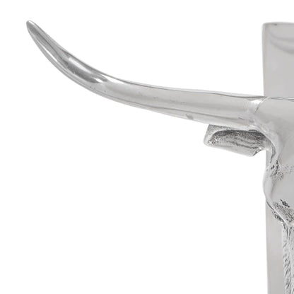 Bookends 2 pcs Silver 21.5 x 15.5 x 20 cm Aluminium