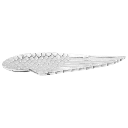Fruit Basket 2 pcs Silver 40 x 18 x 2.5 cm Aluminium