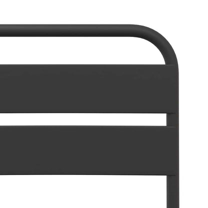 Garden Folding Chair Folding 2 pcs Anthracite 42 x 52 x82cm
