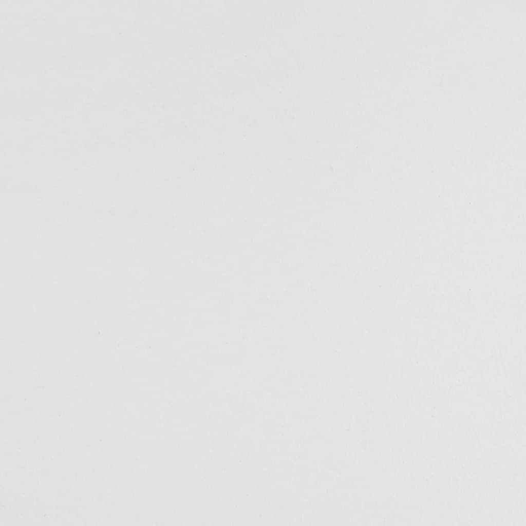 Bistro Table White 55 x 55 x 72.5 cm Powder-coated Steel