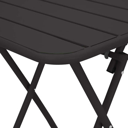 Bistro Table Anthracite 55 x 55 x 72.5 cm Powder-coated Steel