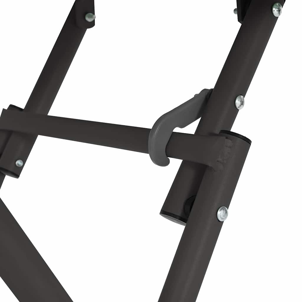 Bistro Table Anthracite 55 x 55 x 72.5 cm Powder-coated Steel