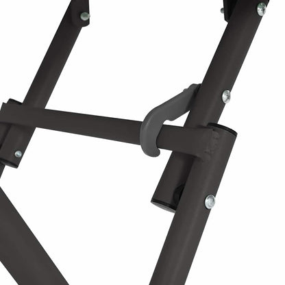 Bistro Table Anthracite 55 x 55 x 72.5 cm Powder-coated Steel