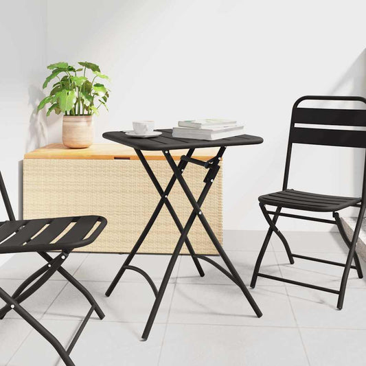 Bistro Table Anthracite 55 x 55 x 72.5 cm Powder-coated Steel