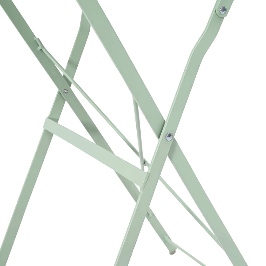 Bistro Table Light Mint Ø 50 x 71 cm Powder-coated Steel