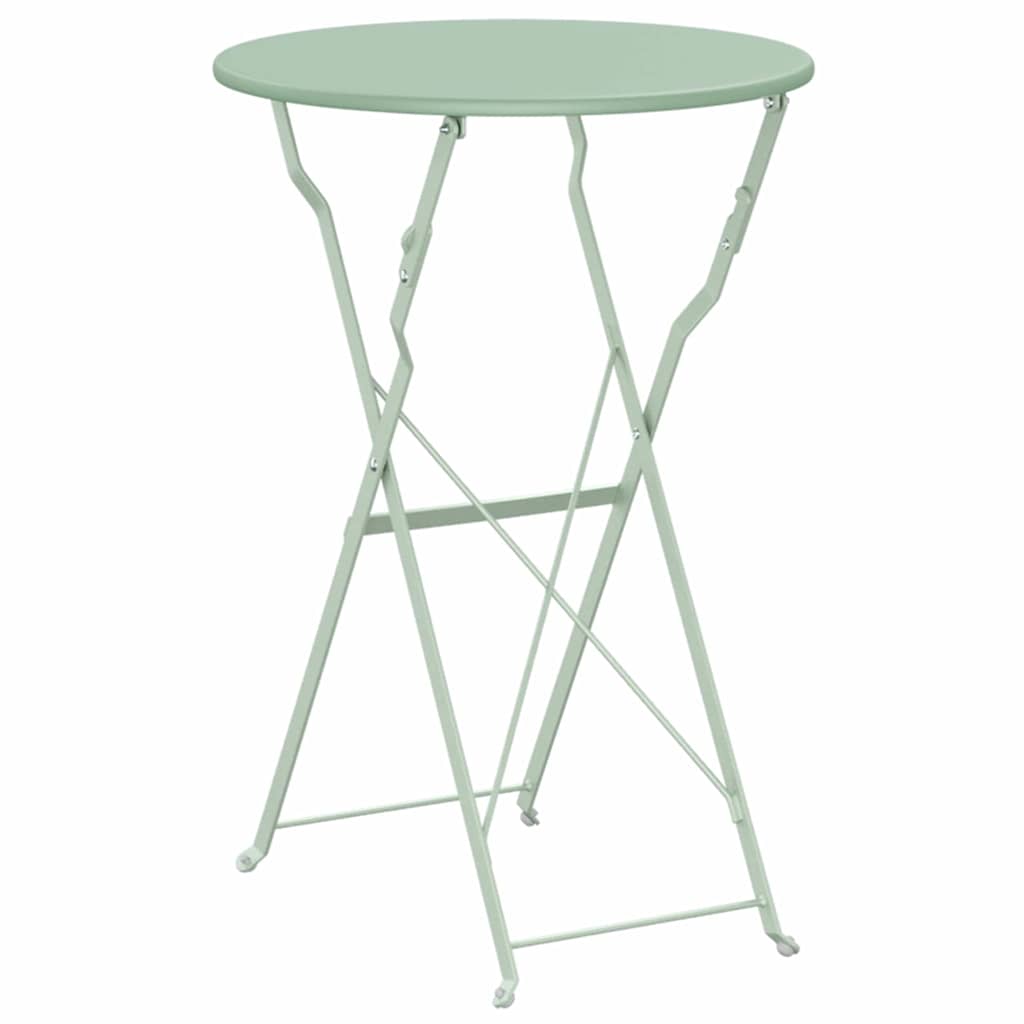 Bistro Table Light Mint Ø 50 x 71 cm Powder-coated Steel