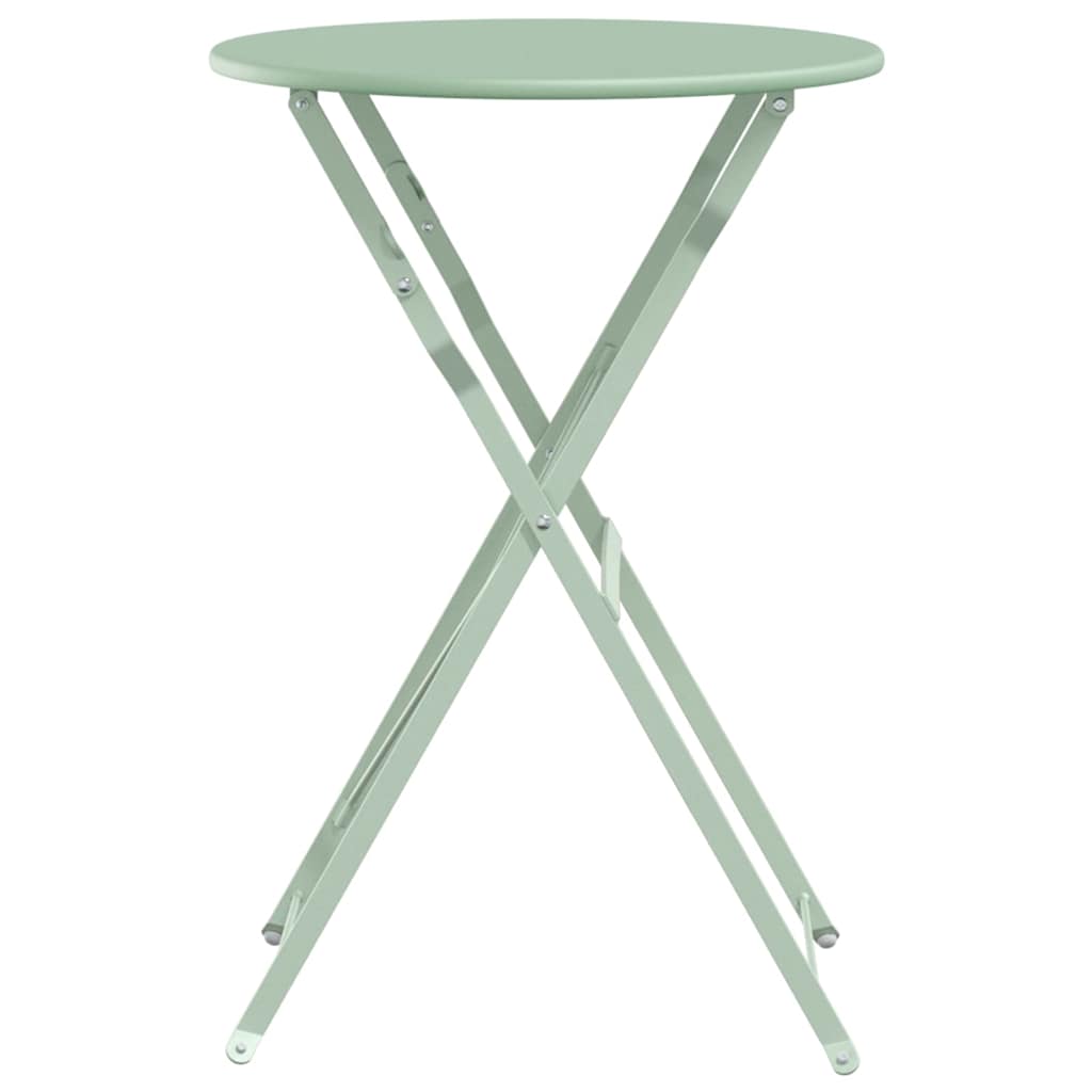 Bistro Table Light Mint Ø 50 x 71 cm Powder-coated Steel
