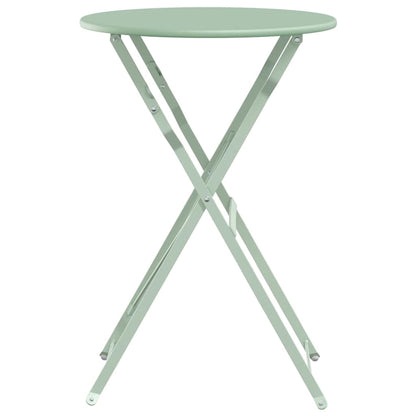 Bistro Table Light Mint Ø 50 x 71 cm Powder-coated Steel