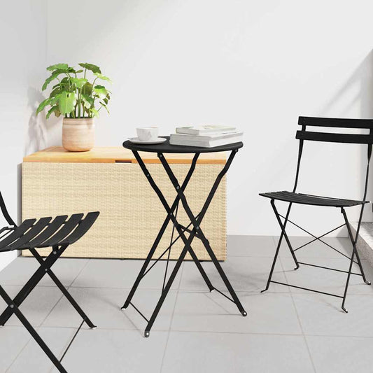 Bistro Table Anthracite Ø 50 x 71 cm Powder-coated Steel