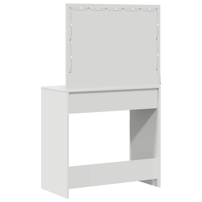 Dressing Table White 78.5 x 41 x 135 cm Engineered Wood