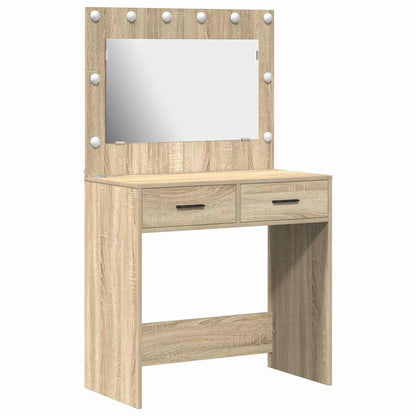 Dressing Table Sonoma Oak 78.5 x 41 x 135 cm Engineered Wood