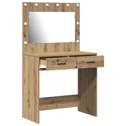 Dressing Table Artisan Oak 78.5 x 41 x 135 cm Engineered Wood